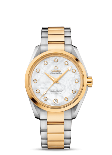 Omega Seamaster Aqua Terra 150M Master Co-Axial 38.5 Stainless Steel / Yellow Gold / MOP / Bracelet